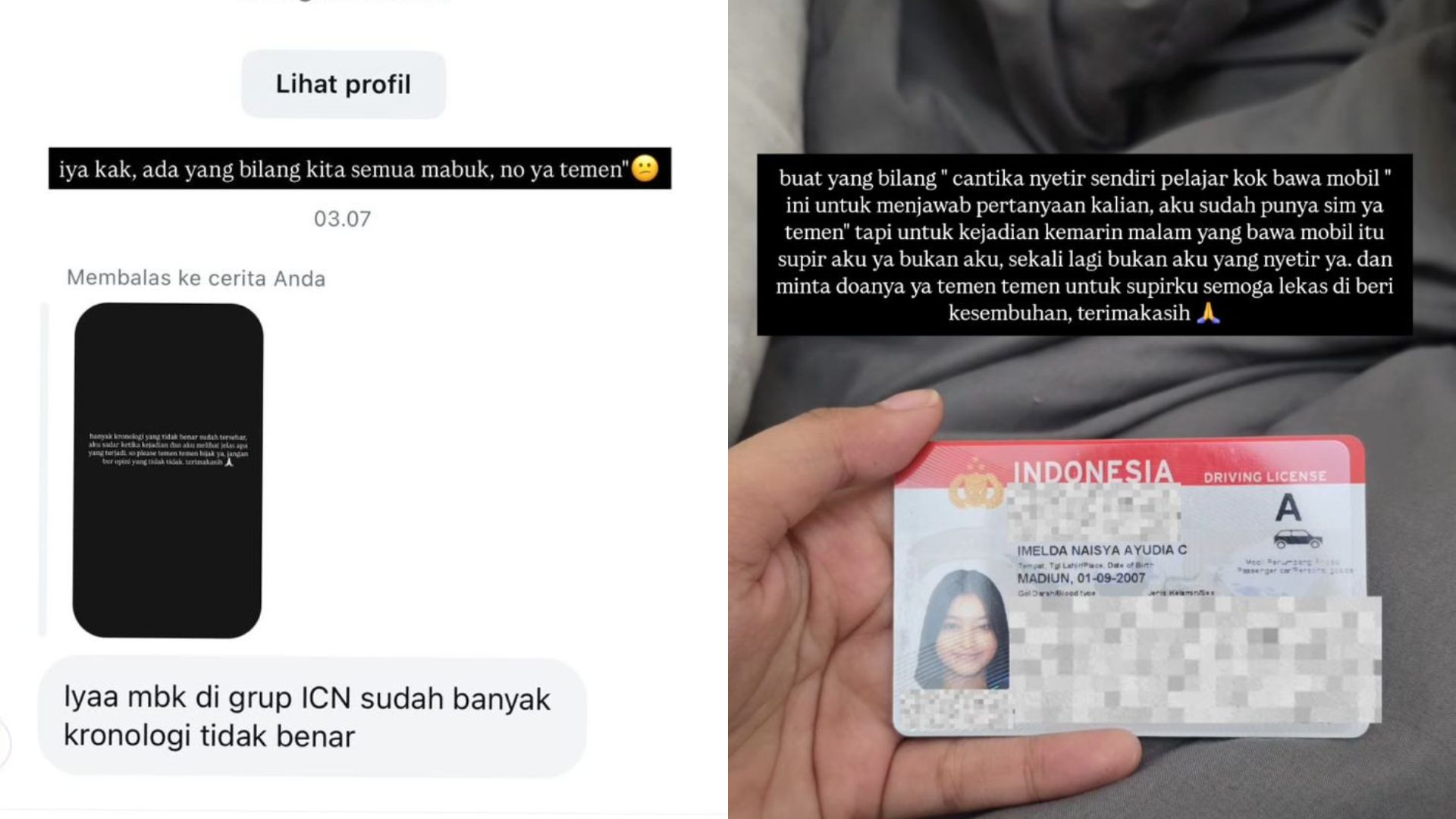 Cantika Davinca Bantah Mabuk (instagram)